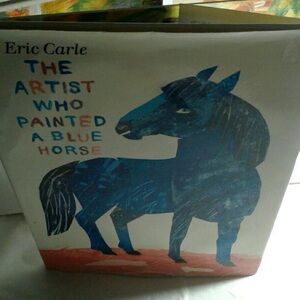 The artist who painted a blue horse book